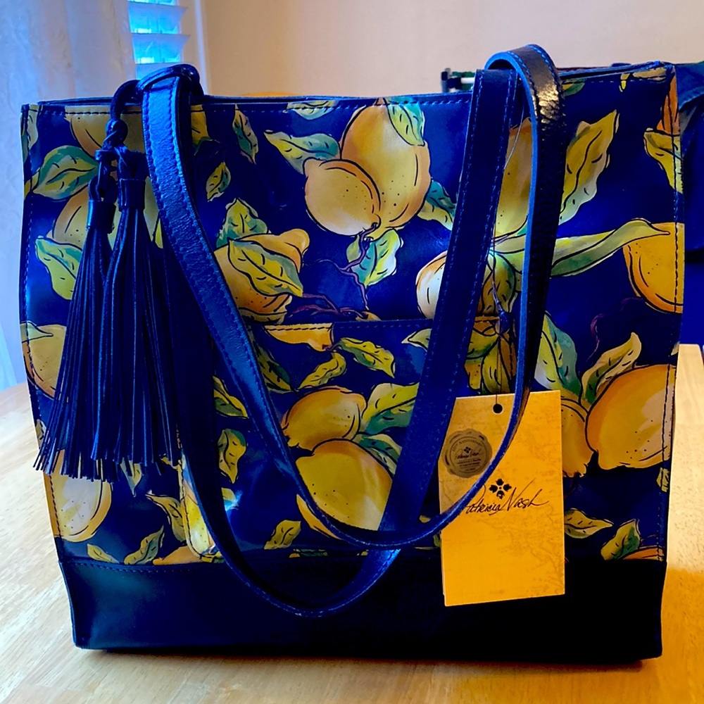 NWT Patricia Nash Toscano Positano Limon